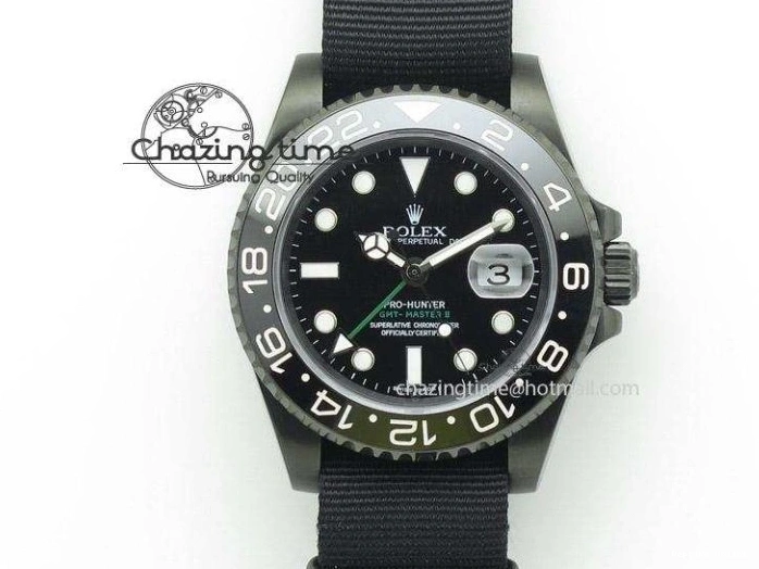 0519 RelaxedFit GMT-Master Vintage 1675 SS BP Best Edition Black Bezel White Markers A 3750